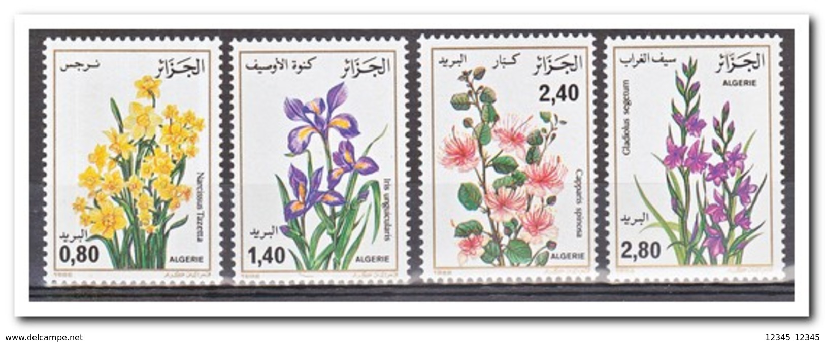 Algerije 1986, Postfris MNH, Flowers - Algerije (1962-...)