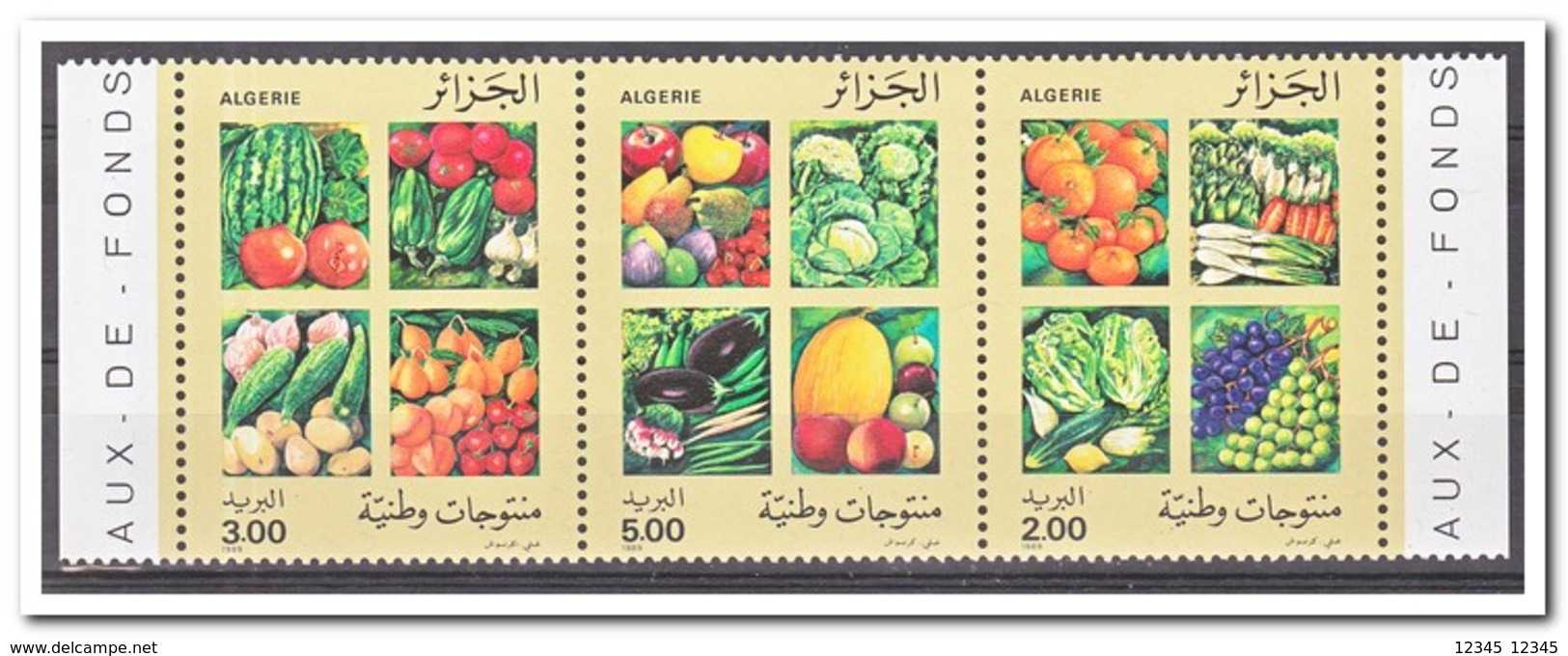 Algerije 1989, Postfris MNH, Food - Algerije (1962-...)