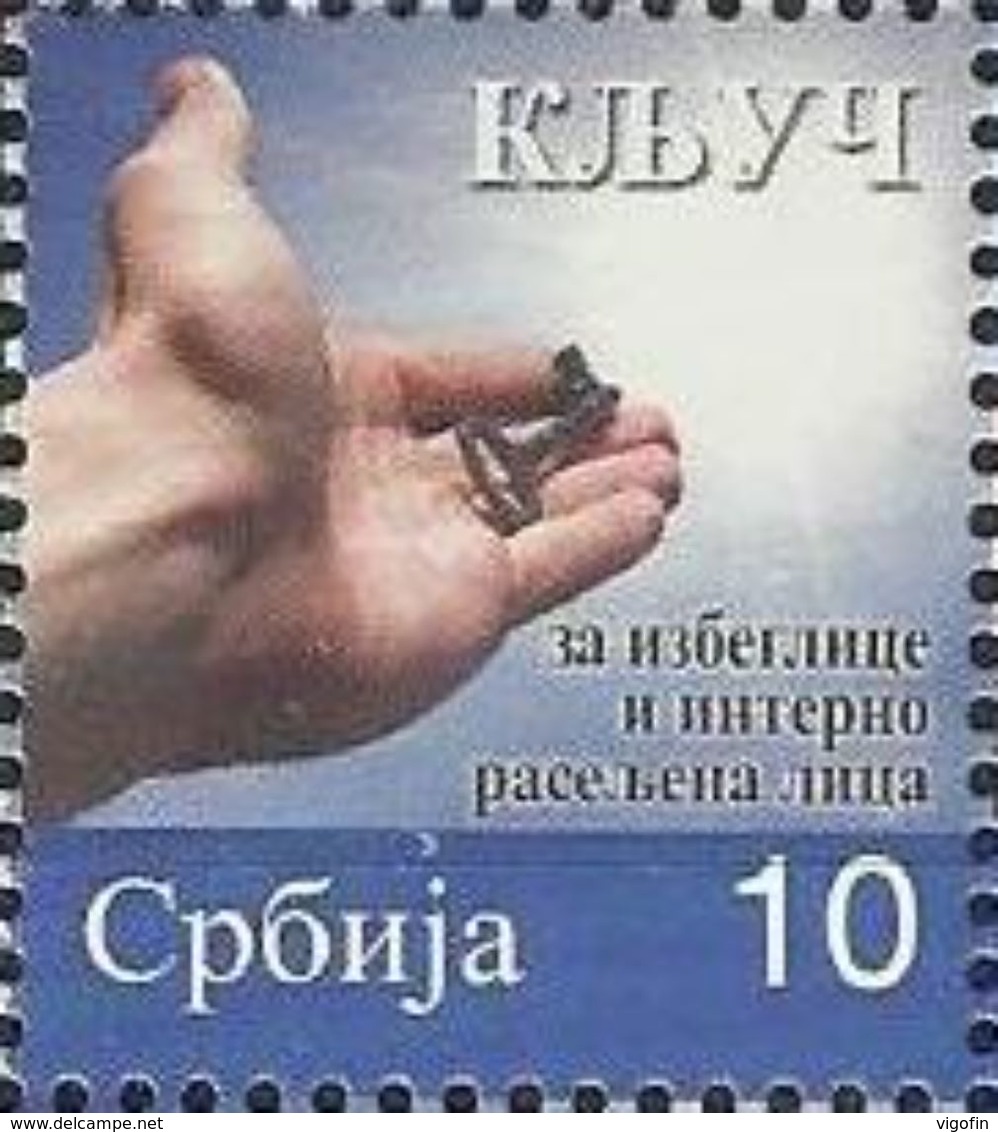 SRB 2013-ZZ56 KEY IN HAND, SERBIA, 1 X 1v, MNH - Serbien