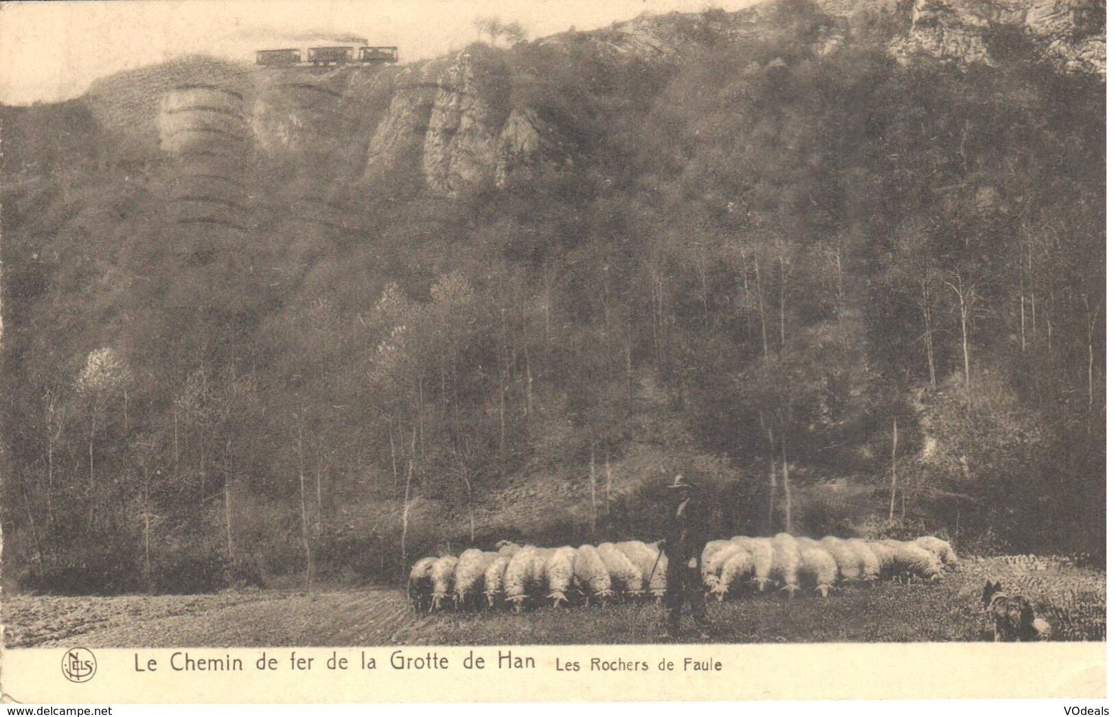 Han-sur-Lesse - CPA -  Grotte De Han - Chemin De Fer - Autres & Non Classés