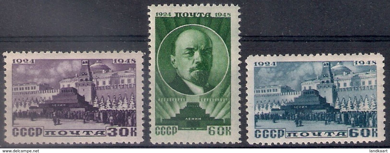 Russia 1948, Michel Nr 1183-85, MLH OG - Ongebruikt