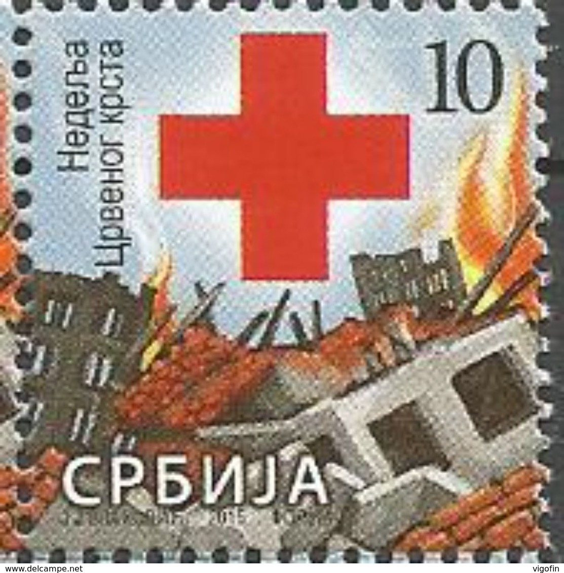 SRB 2015-ZZ72 RED CROSS, SERBIA, 1 X 1v, MNH - Serbien