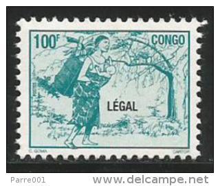 Congo 1998 LEGAL Woman With Child Mint 100f - Mint/hinged