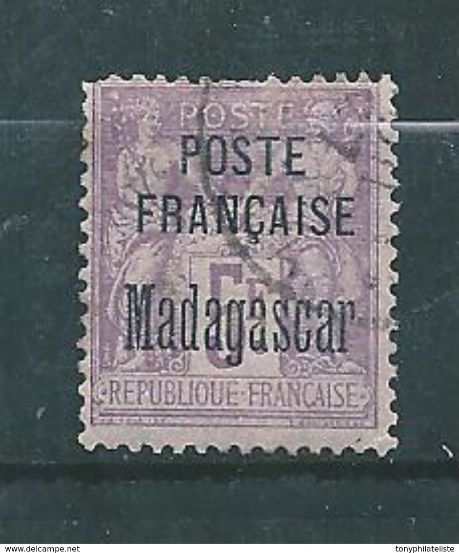 Colonie  Timbres  De Madagascar De 1895  N°22  Oblitéré  Cote 125€ - Neufs