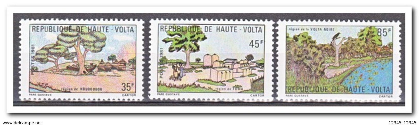 Opper-Volta 1981, Postfris MNH, Landscapes - Opper-Volta (1958-1984)