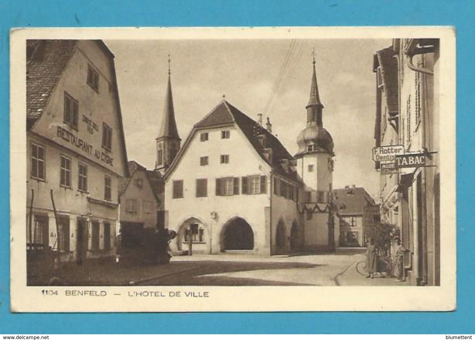 CPA 1104 - L'Hôtel De Ville BENFELD  67 - Benfeld