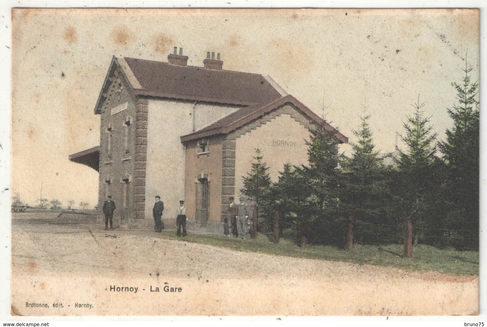 80 - HORNOY - La Gare - Edition Brotonne - Hornoy Le Bourg