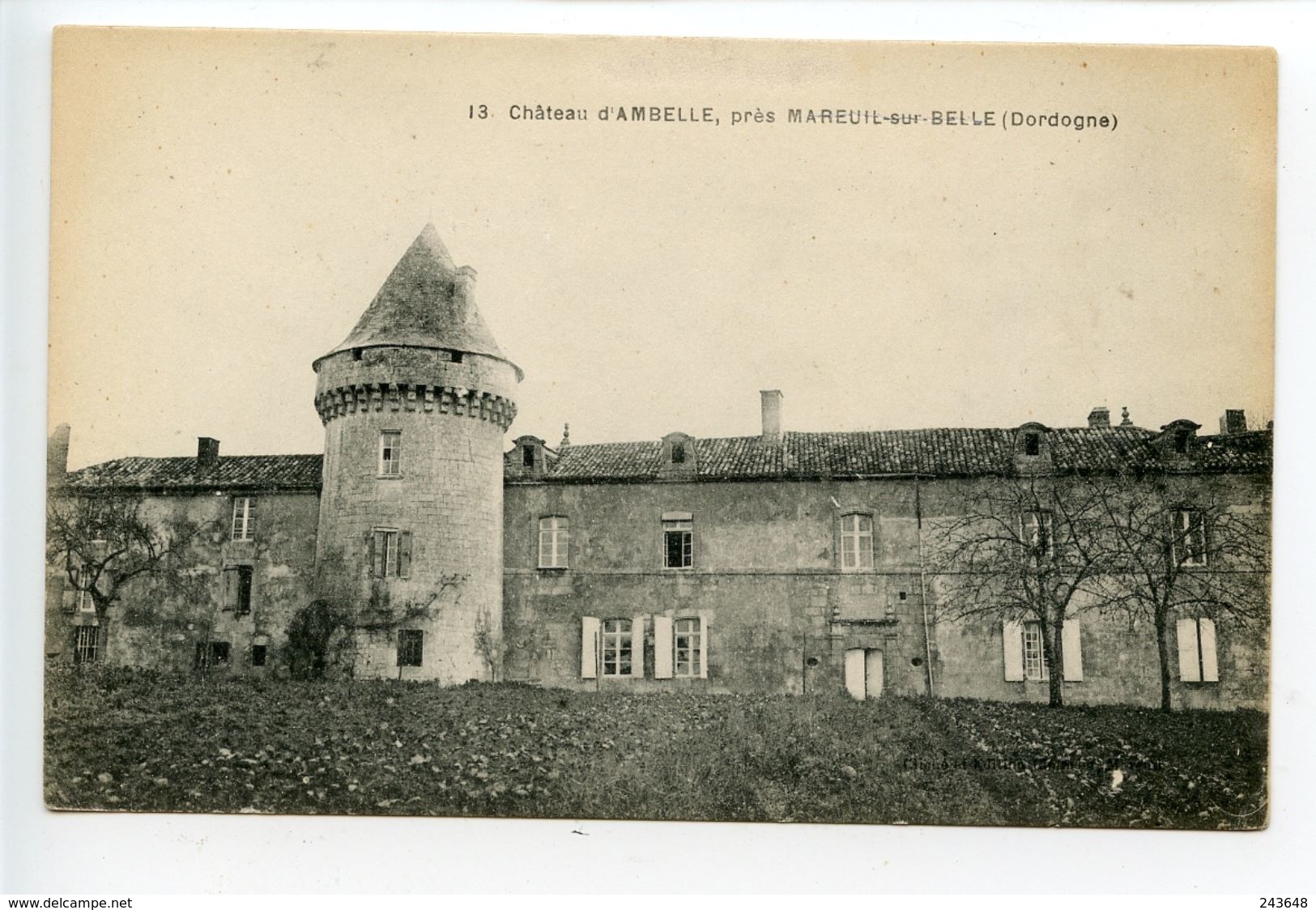 Sainte Croix De Mareuil Château D'Ambelle - Other & Unclassified