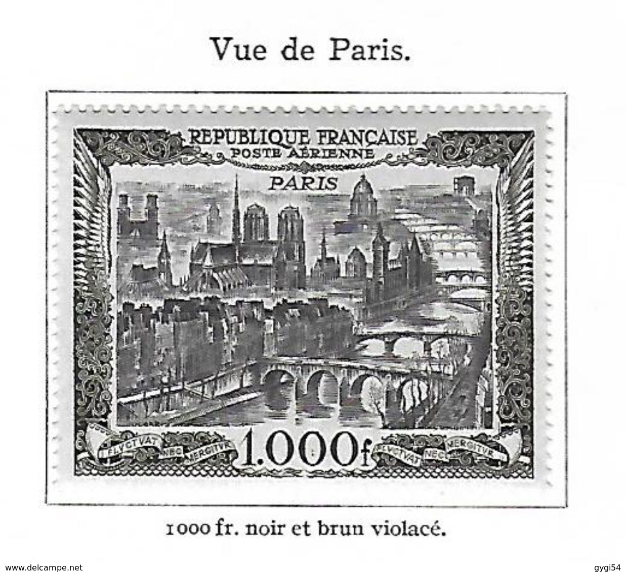 France 1950 Poste Aérienne Cat Yt N° 29  N* MLH - 1927-1959 Neufs