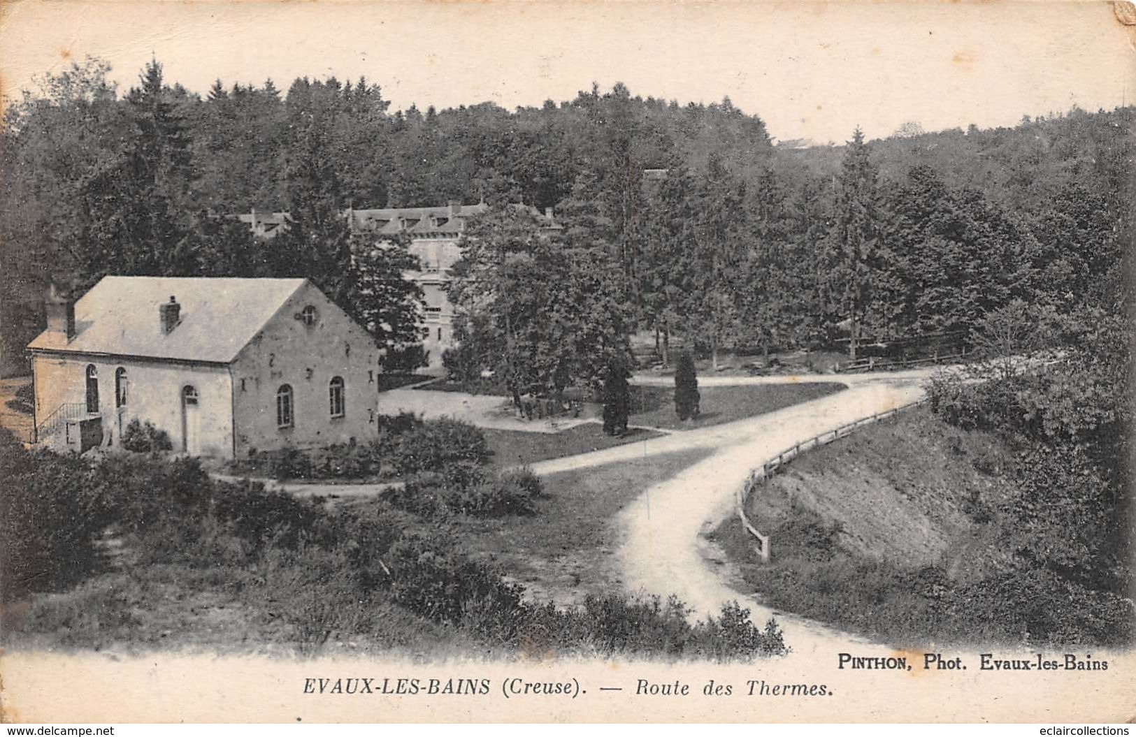 Evaux Les Bains        23        Route De Thermes       (voir Scan) - Evaux Les Bains