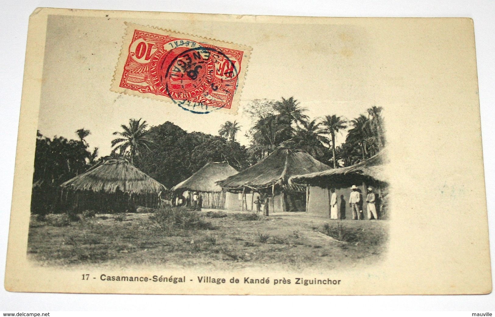 Casamance-Sénégal -Village De Kandé Près Ziguinchor - Cpa - Senegal