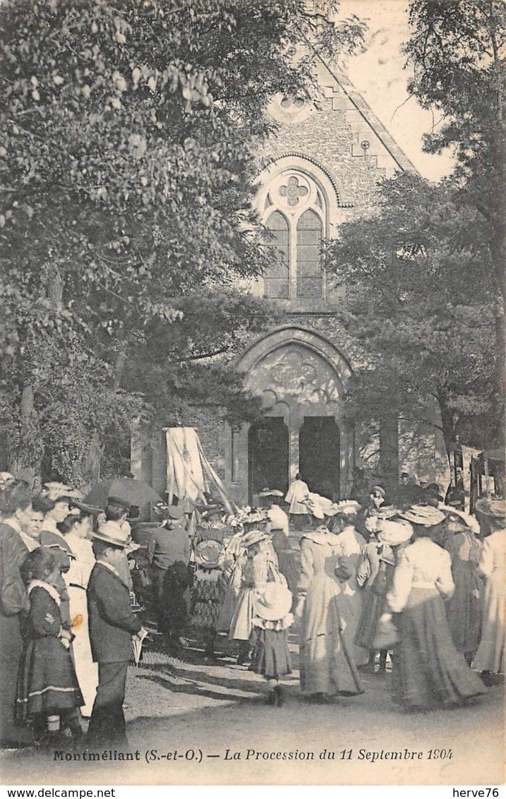 MONTMELIANT - La Procession Du 11 Septembre 1904 - Autres & Non Classés