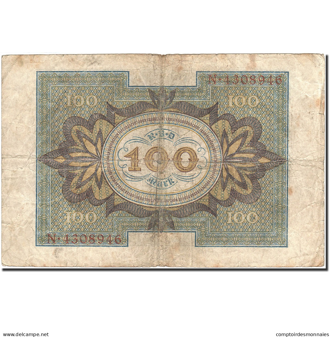 Billet, Allemagne, 100 Mark, 1920, 1920-11-01, KM:69a, B - 100 Mark