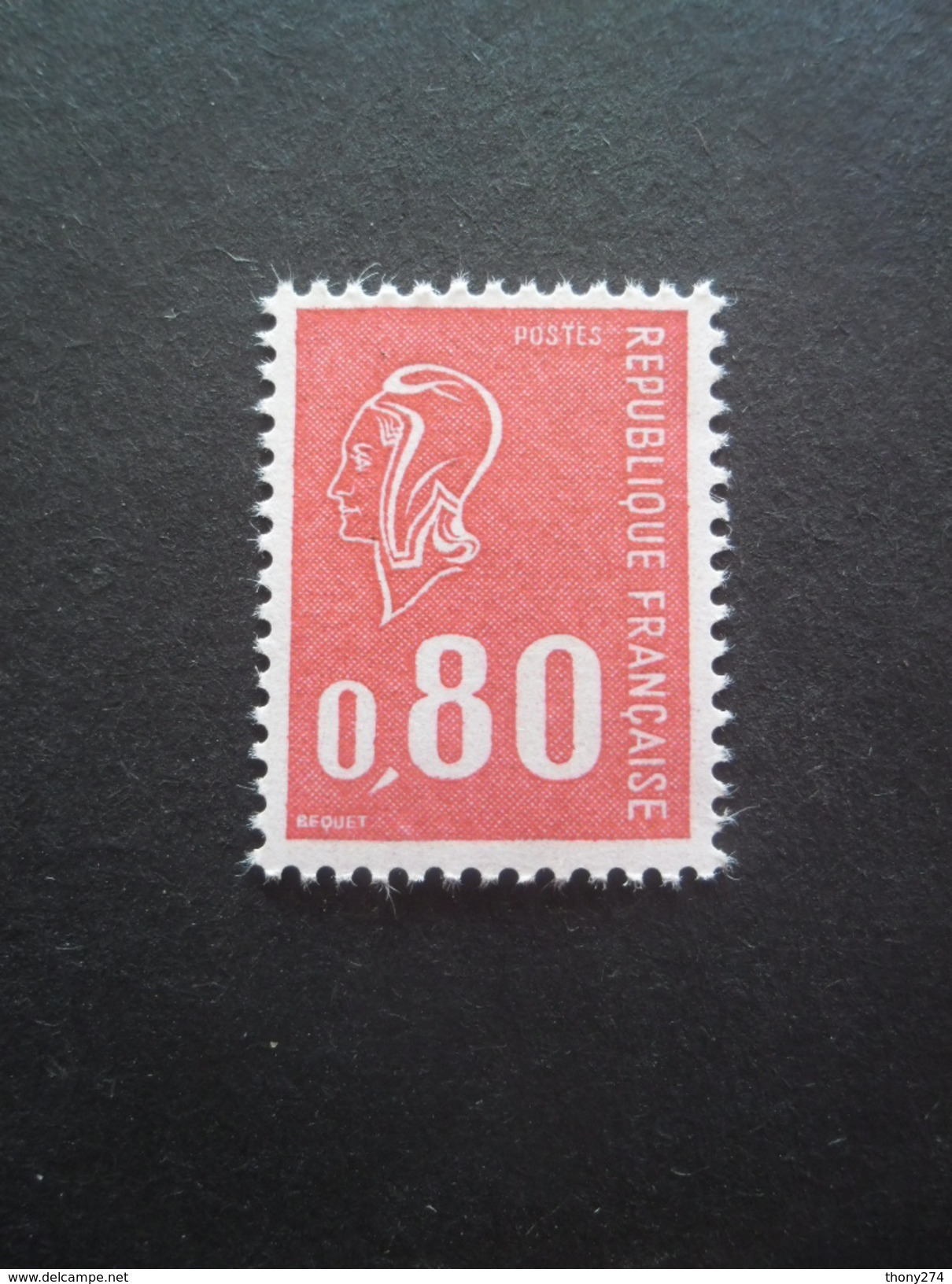 FRANCE N°1816a Sans Phosphore Gomme Brillante Neuf ** - Nuovi