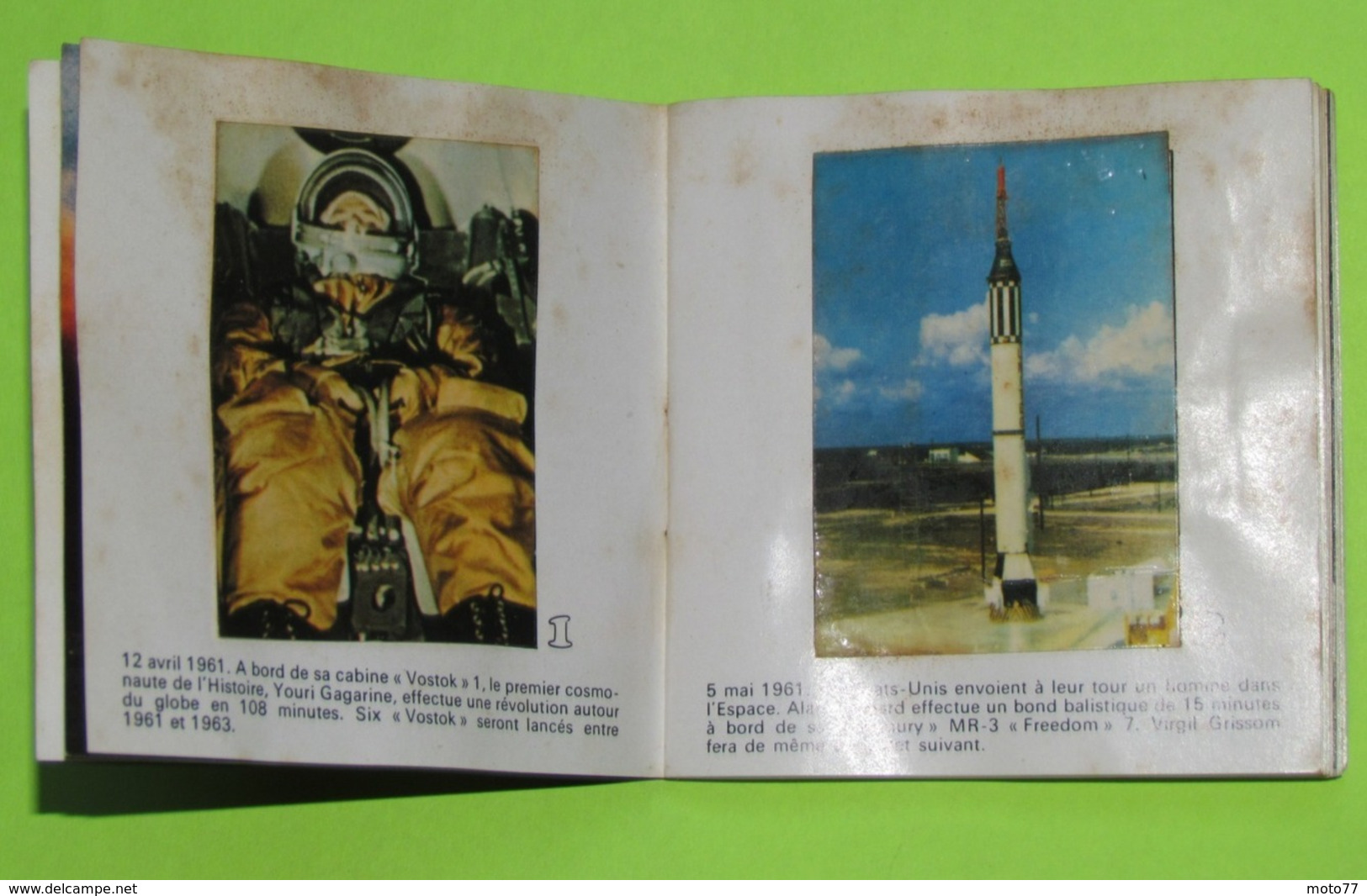 Rare Le TRES PETIT Album Collecteur Images Vignettes - Fromagerie NOVA - L'Aventure De L'Espace - Incomplet - Vers 1969 - Sammelbilderalben & Katalogue