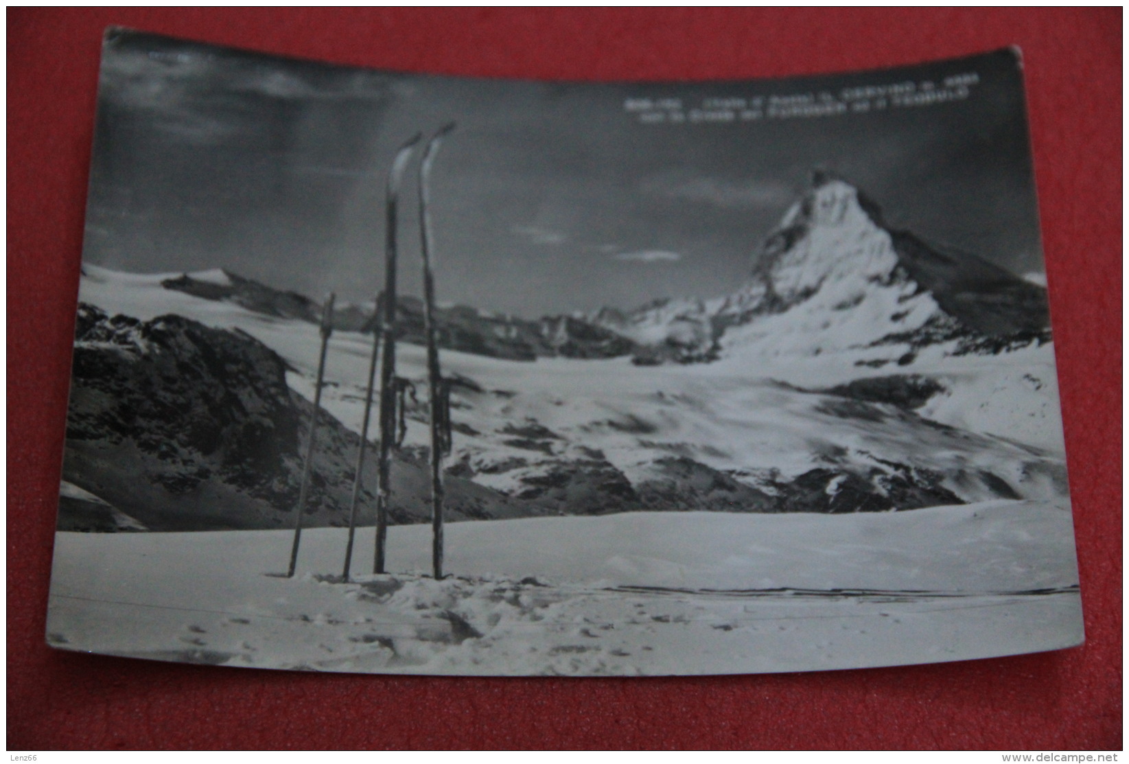 Breuil Cervinia Aosta La Cresta Del Furggen Ed Il Teodulo 1961 - Aosta