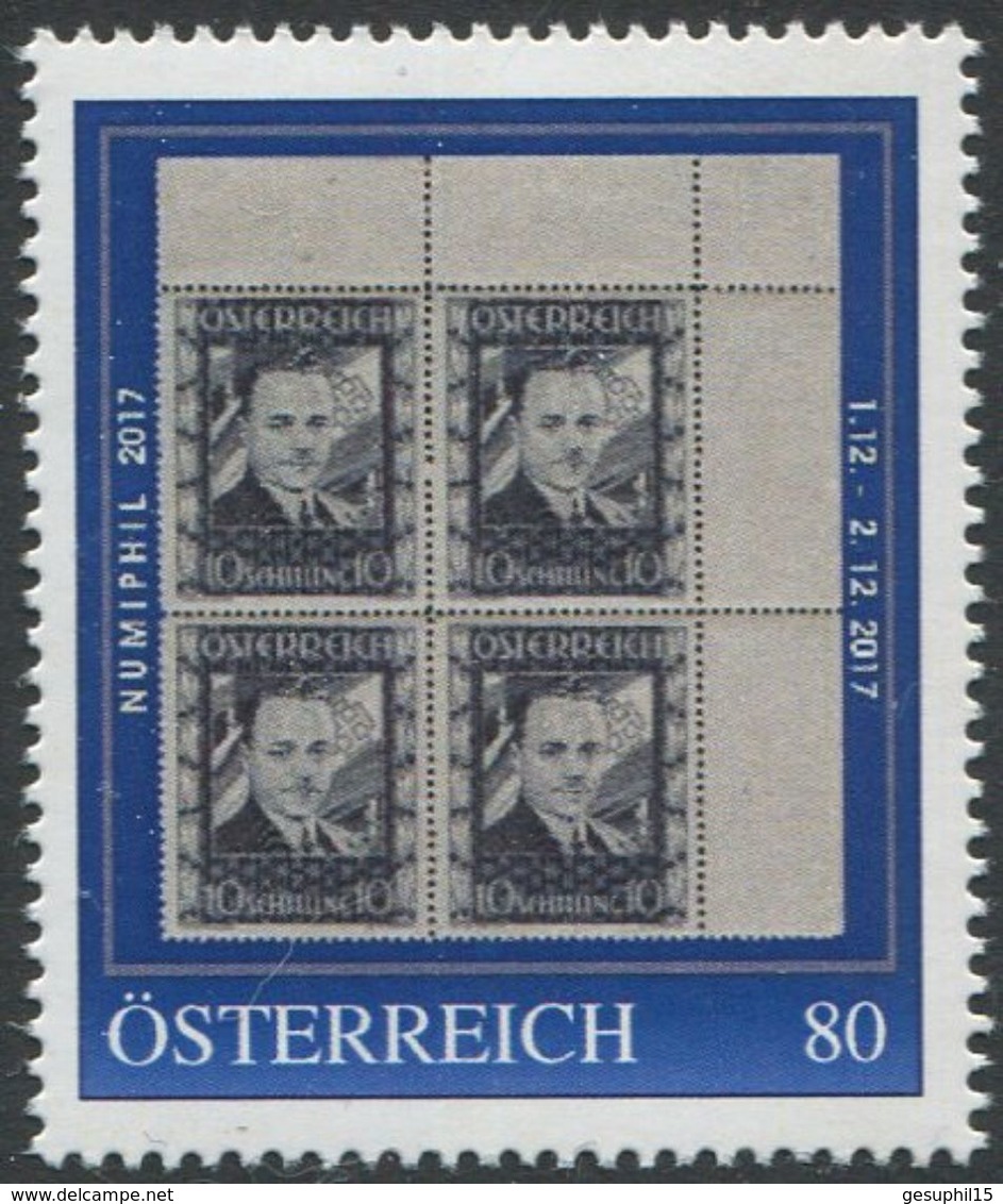 ÖSTERREICH / 8124757 / Numiphil 2017 / Postfrisch / ** / MNH - Personalisierte Briefmarken