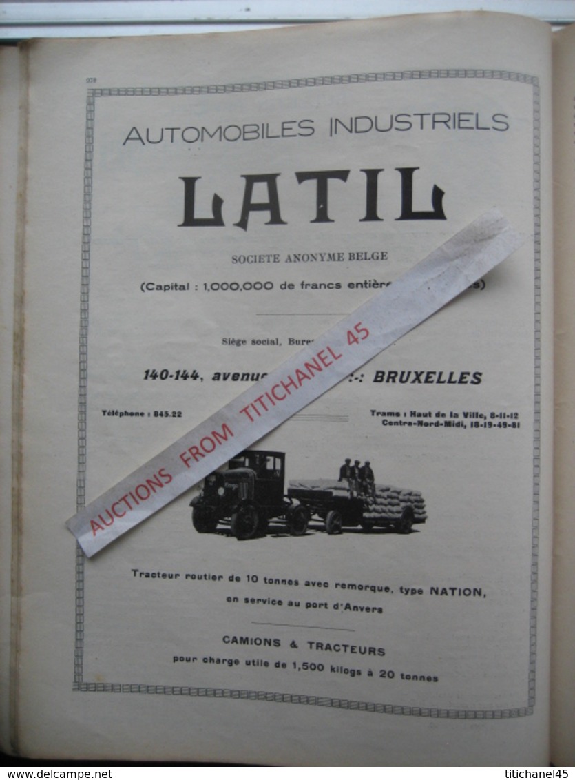 LA CONQUETE DE l'AIR 1929 n°12 - OCHS - CONGO- MINERVA- SABCA - FOKKER "F. 32" - JUNKERS "G. 38"-CAPRONI "97 R"