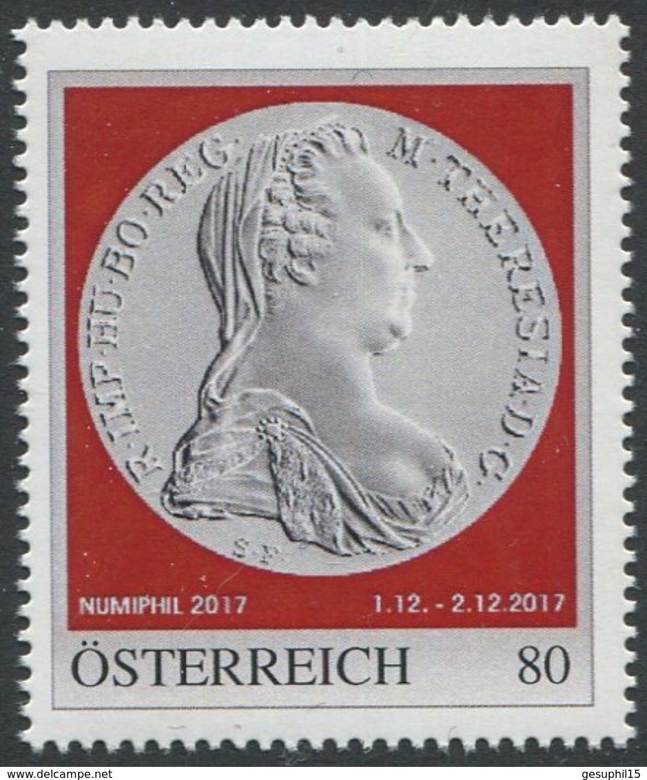 ÖSTERREICH / 8124756 / Numiphil 2017 / Postfrisch / ** / MNH - Personalisierte Briefmarken