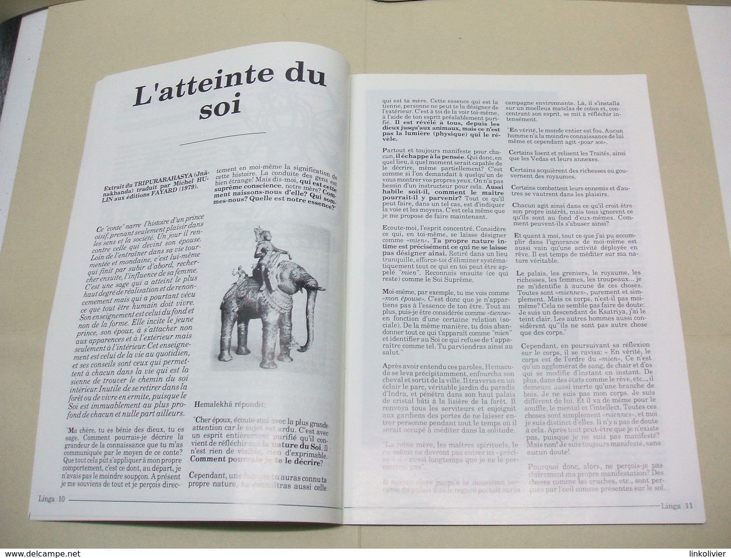 LINGA N° 35 Sept/Déc 1991 Revue De La Fédération Des Yoga Traditionnels - Sport