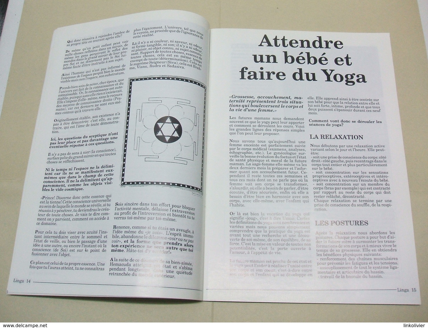 LINGA n° 35 Sept/Déc 1991 Revue de la Fédération des Yoga Traditionnels