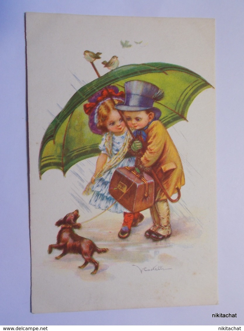 Enfants-Parapluie-Chien-CASTELLI - Castelli