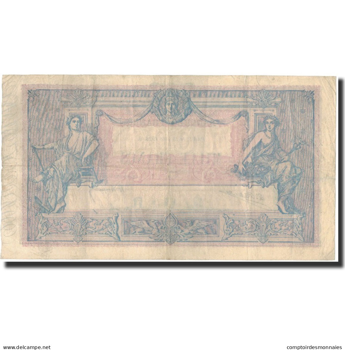 France, 1000 Francs, 1926–06–18, TTB, Fayette:36.42, KM:67j - 1 000 F 1889-1926 ''Bleu Et Rose''