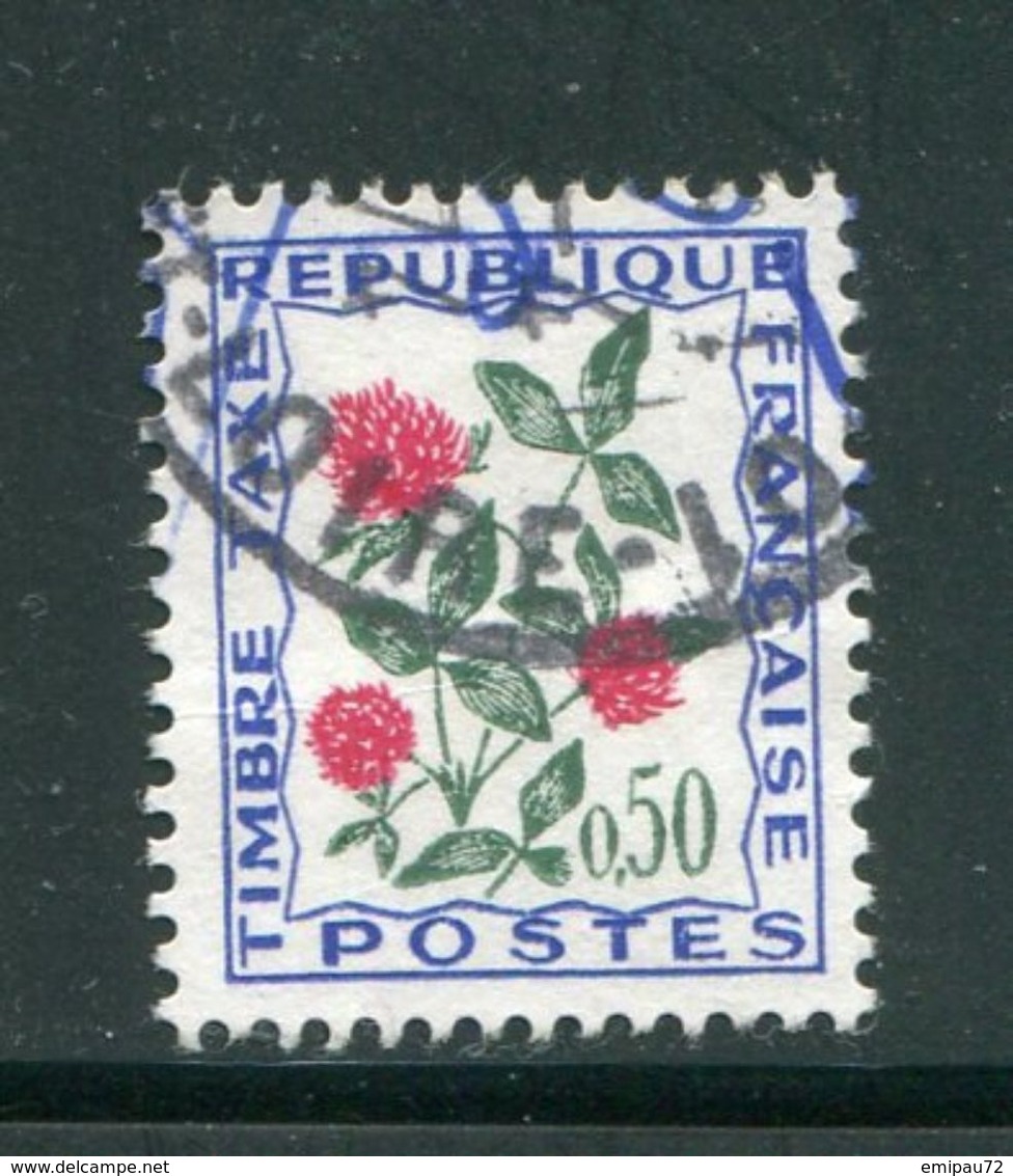 FRANCE- Taxe Y&T N°101- Oblitéré - 1960-.... Oblitérés