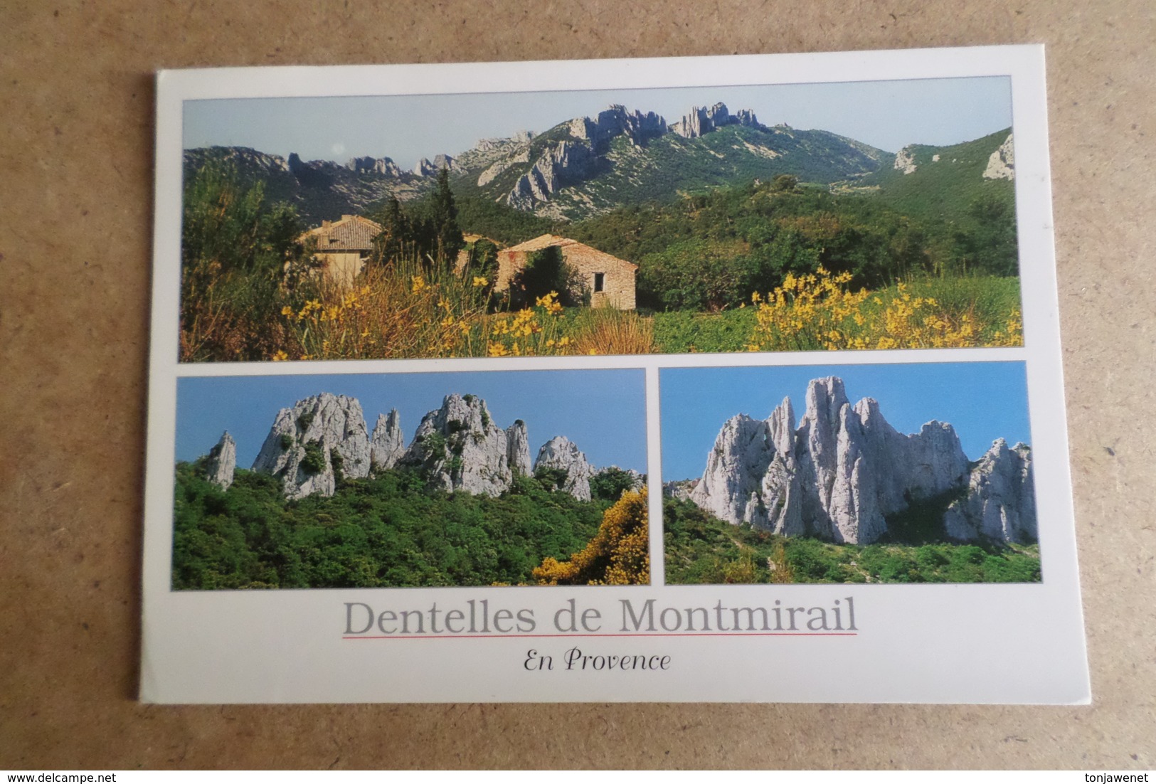 LES DENTELLES DE MONTMIRAIL - Prés De Gigondas ( 84 Vaucluse ) - Autres & Non Classés