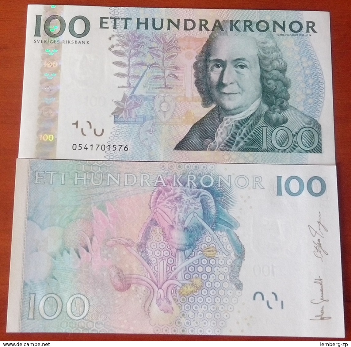 Sweden - 100 Kronor 2010 AUNC+ Lemberg-Zp - Suède