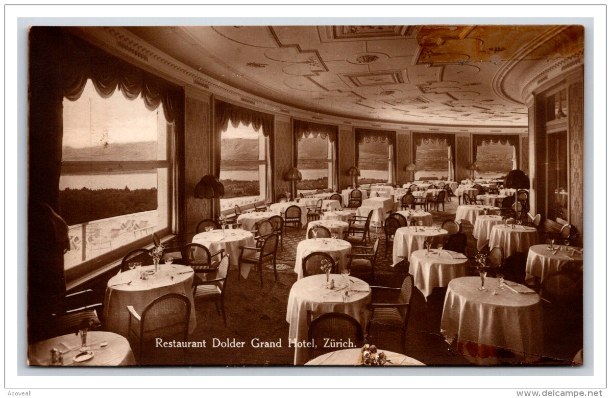 18161  Zurich   Dolder Grand Hotel Restaurant Dining Room - Hotels & Restaurants