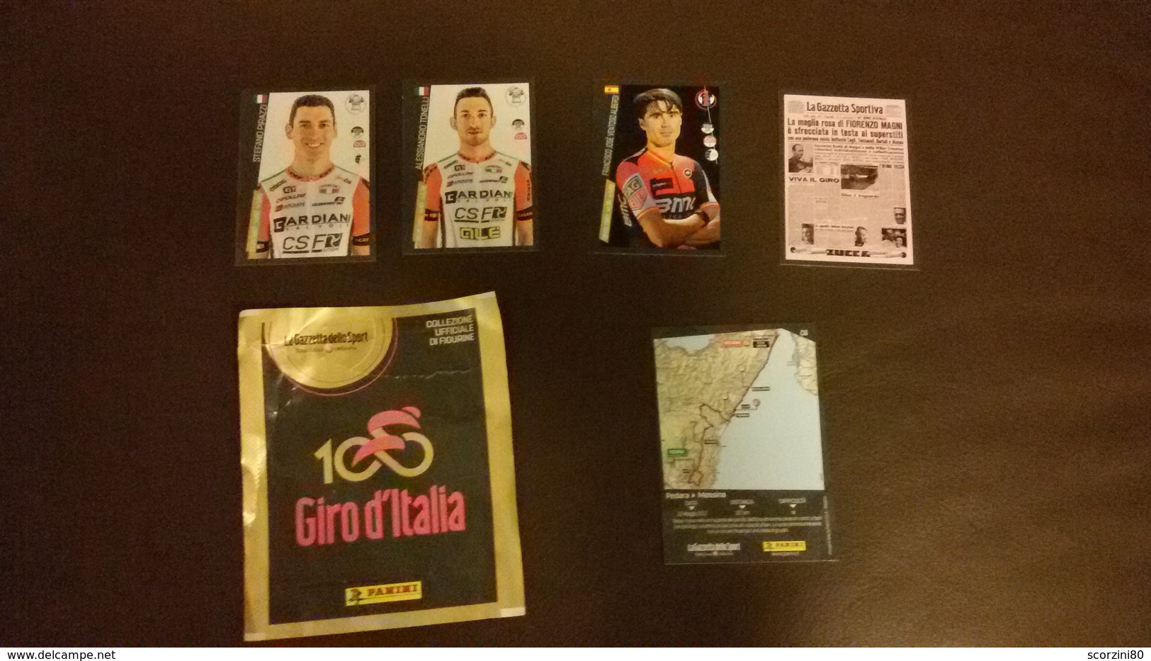 Figurine Panini Giro D'Italia 2017 Stickers Varie Bustina - Ciclismo