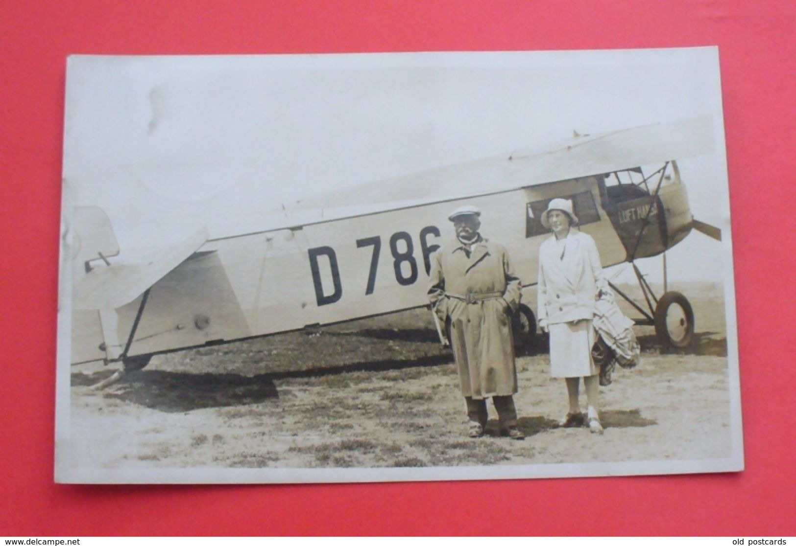 1929 - Fokker F II - Luft Hansa - Aircraft --- Postmark Anklam , Airplane Aeroplane Plane Avion Flugzeug --- 299 Lo - 1919-1938: Entre Guerres