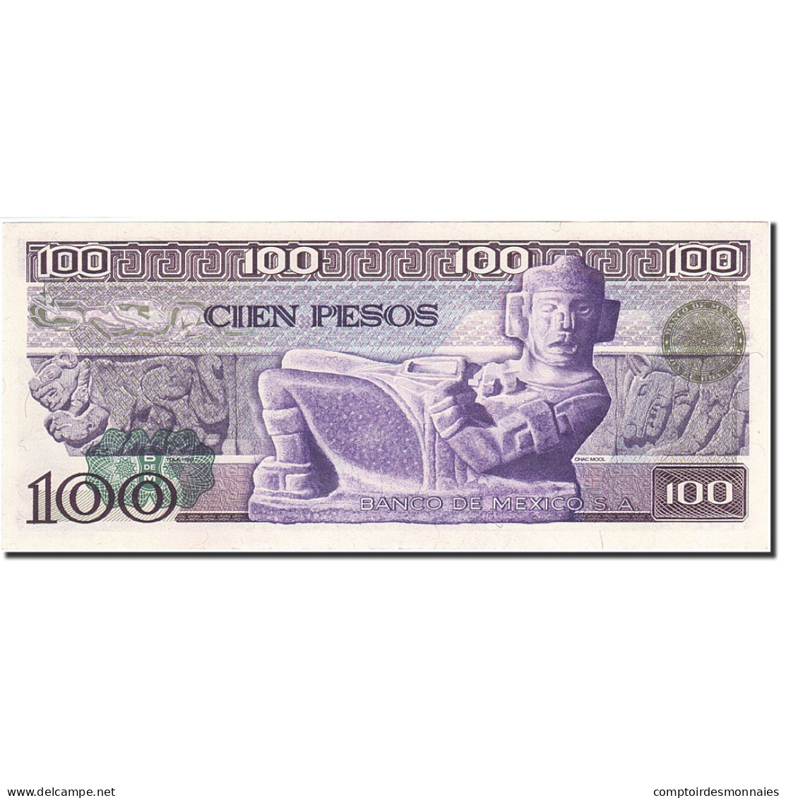 Billet, Mexique, 100 Pesos, 1969-1974, 1978-07-05, KM:68a, SUP - Mexique