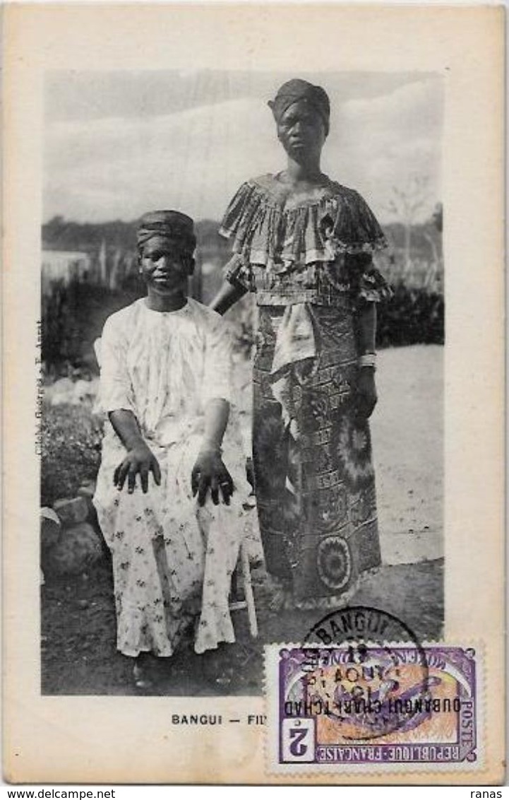 CPA CONGO Afrique Noire Type Ethnic Circulé - Congo Français