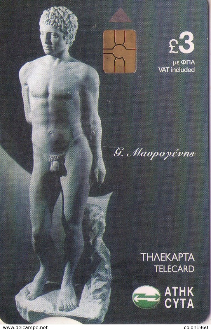 CHIPRE. 1706CY. Sculpture Of A Naked Man. 20000 Ex. 2006-10. (069). - Chipre