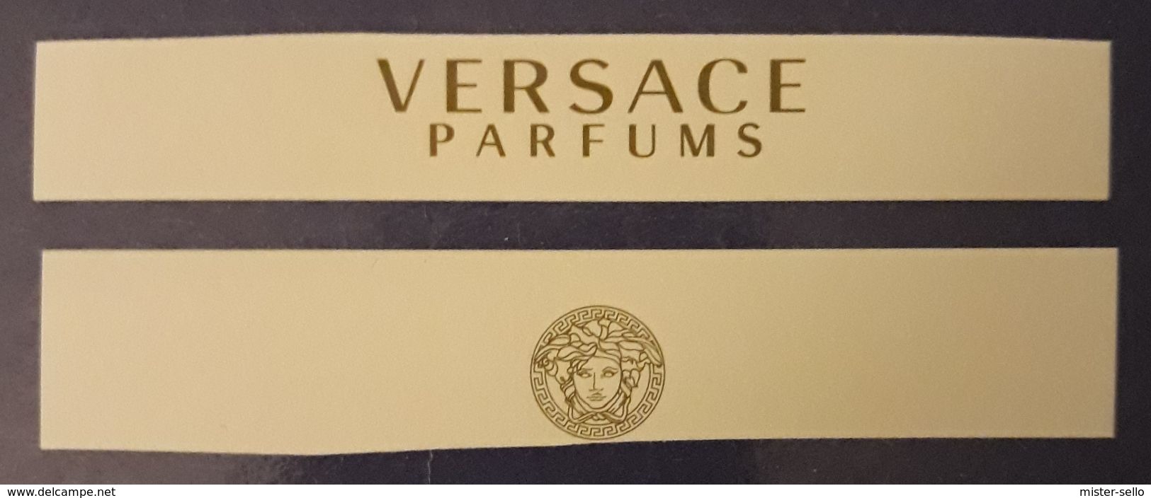 TARJETA PERFUMADA VERSACE + ???. - Modernas (desde 1961)