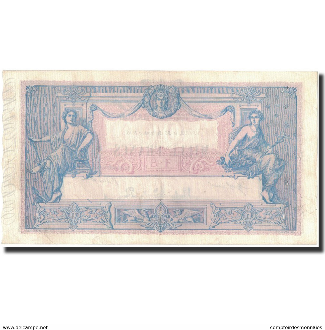 France, 1000 Francs, 1916-09-20, TTB+, Fayette:36.30, KM:67g - 1 000 F 1889-1926 ''Bleu Et Rose''