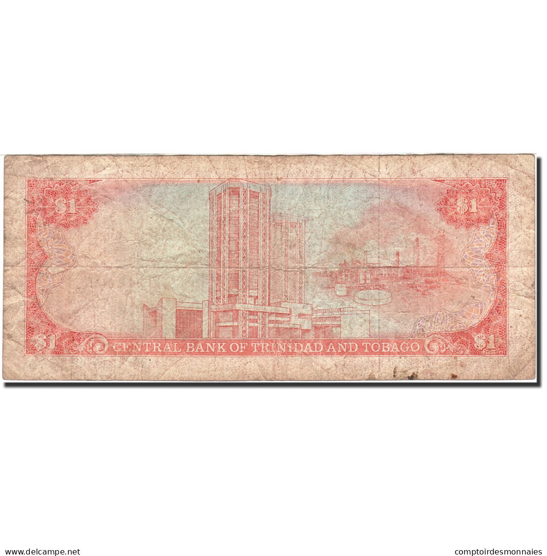Billet, Trinidad And Tobago, 1 Dollar, 1985, Undated (1985), KM:36a, B+ - Trinidad & Tobago