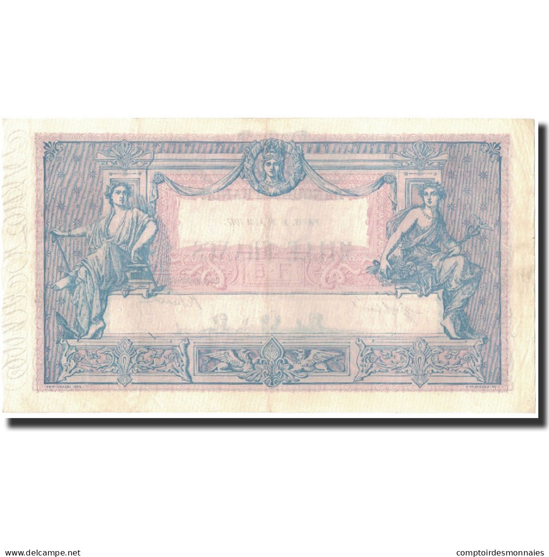 France, 1000 Francs, 1917–08–31, SUP, Fayette:36.31, KM:67g - 1 000 F 1889-1926 ''Bleu Et Rose''