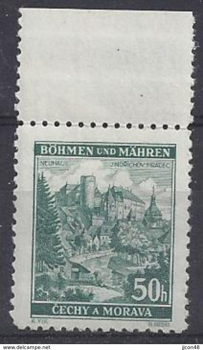 Germany (Bohmen Und Mahren) 1940 Landschaften (**) Mi.39 - Ongebruikt