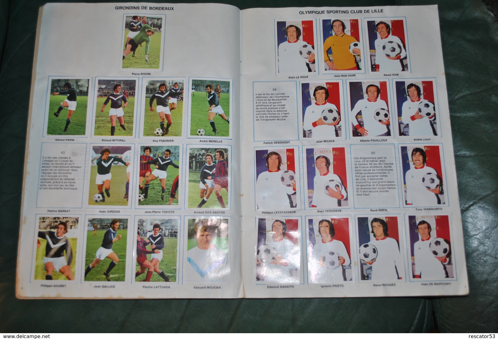 Rare Album Vignettes Autocollantes Football En Match De ACEducatifs 1973 Vignettes 221/286 - Other & Unclassified