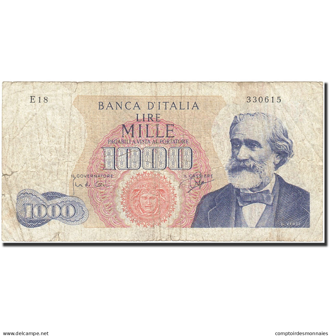 Billet, Italie, 1000 Lire, 1962, 1963-07-15, KM:96b, TB - 1000 Lire