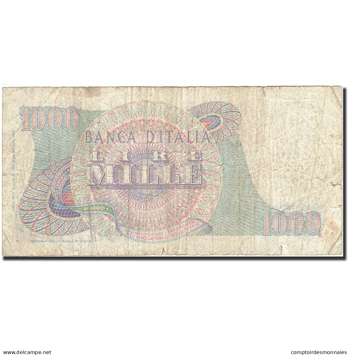 Billet, Italie, 1000 Lire, 1962, 1963-07-15, KM:96b, TB - 1000 Lire