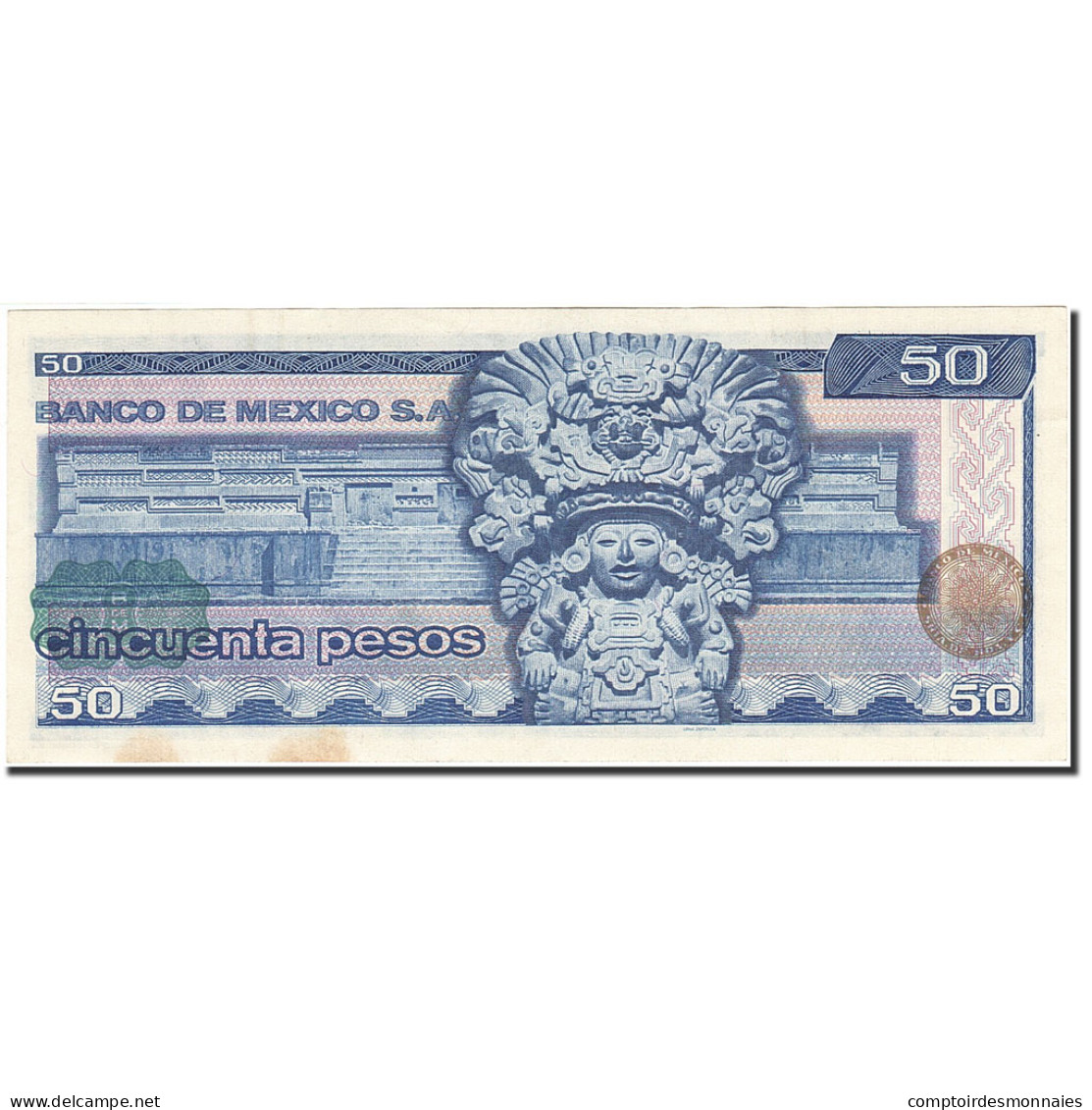 Billet, Mexique, 50 Pesos, 1978-1980, 1979-05-17, KM:67b, SUP - Mexique