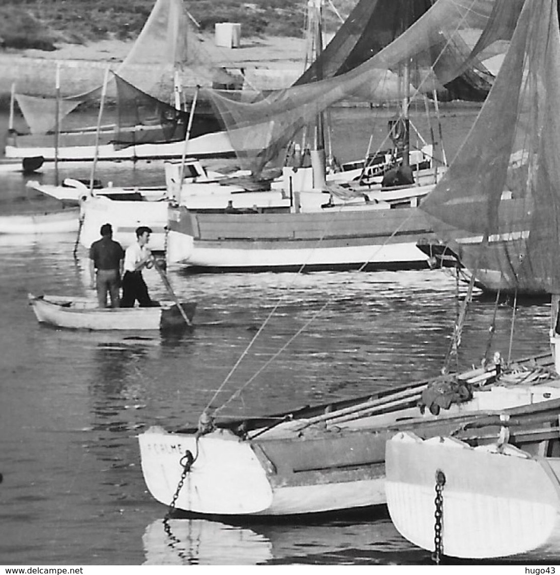 ILE D' OLERON - N° 707 - LE PORT DE LA COTINIERE AVEC PERSONNAGES - FORMAT CPA NON VOYAGEE - Ile D'Oléron