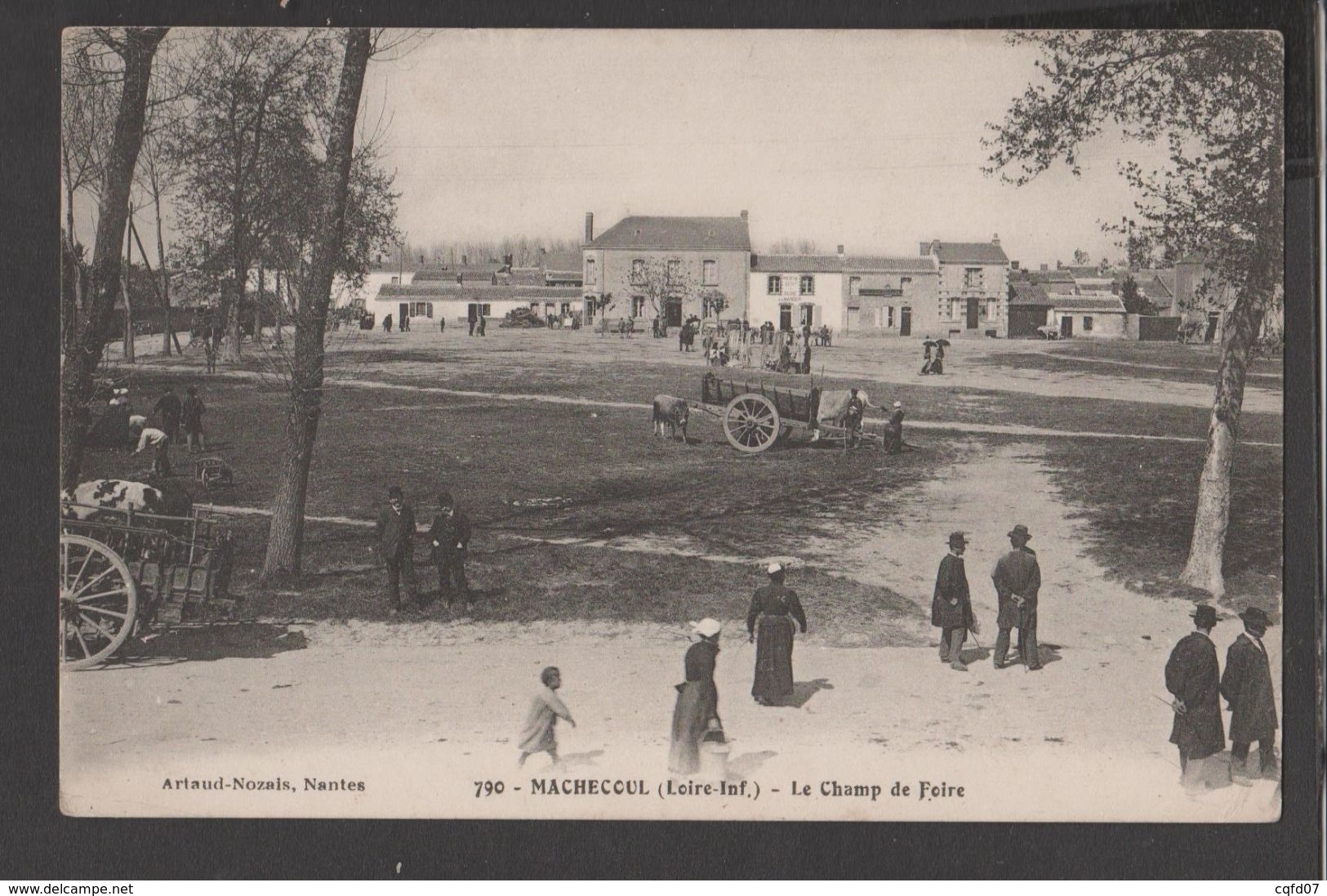 CPA 1485 Marchecoul Le Champ De Foire - Machecoul