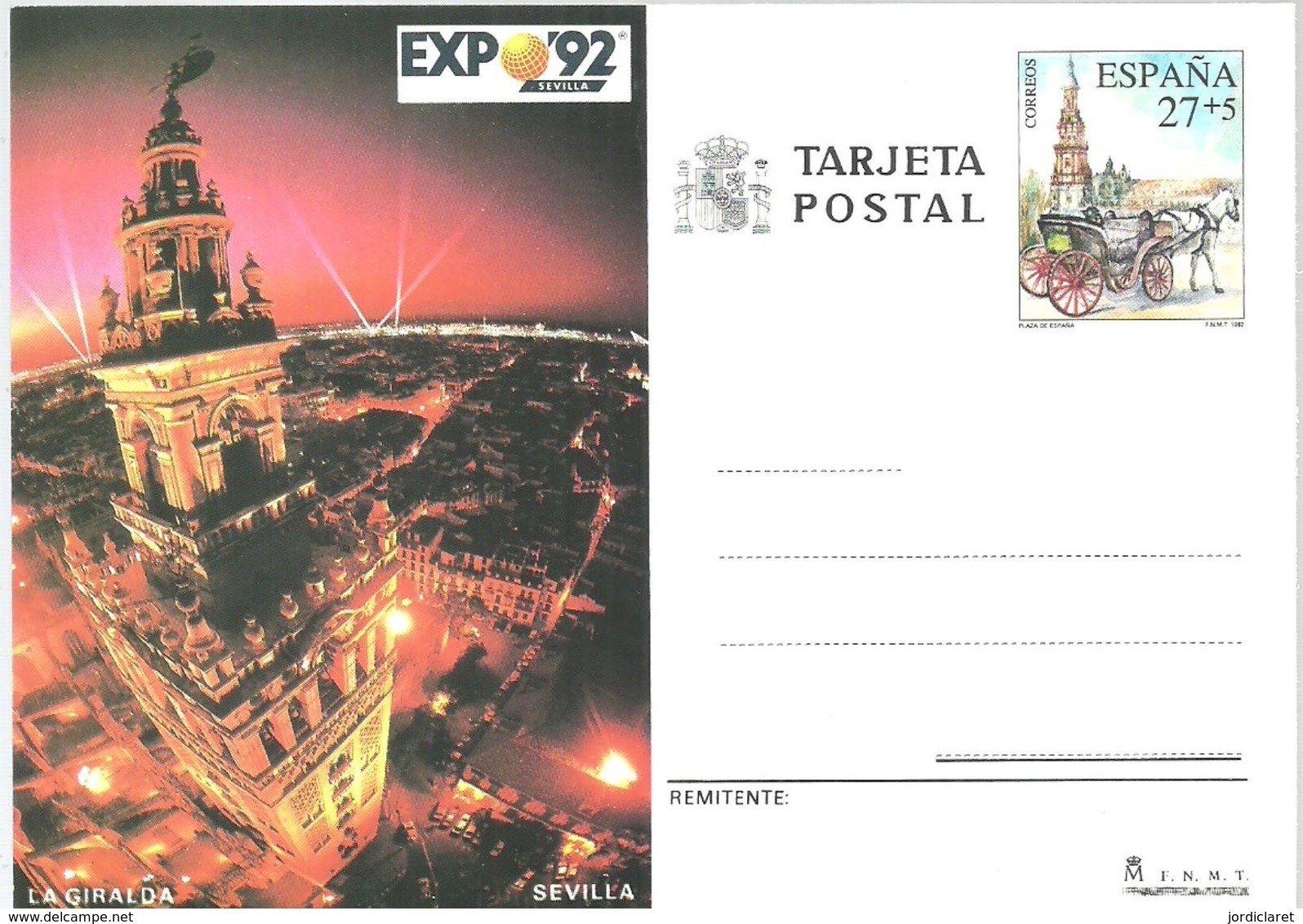 STATIONERY ESPAÑA 1982 - 1992 – Sevilla (España)