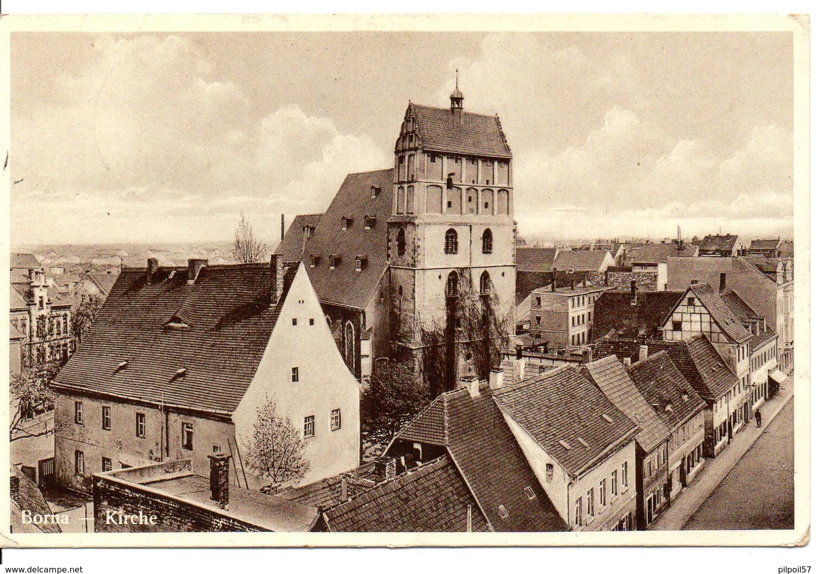 ALLEMAGNE - BORNA - Kirche - Borna