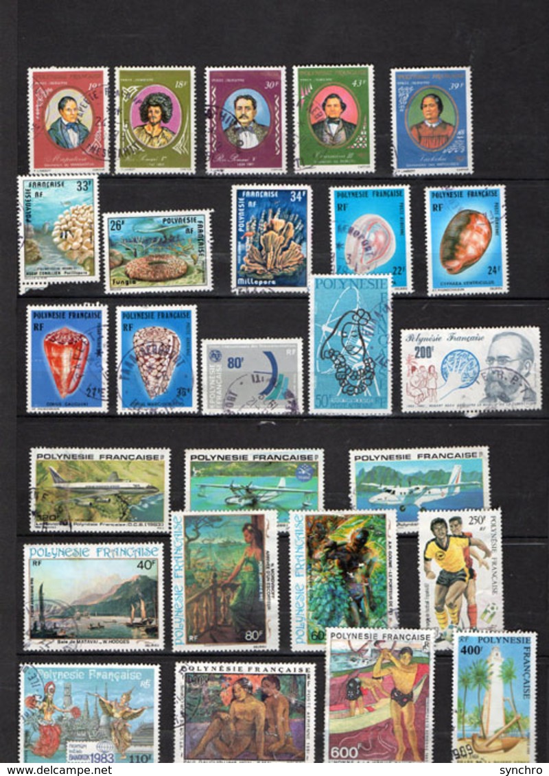 Lot De 87 Timbres Obliterés - Collections, Lots & Séries